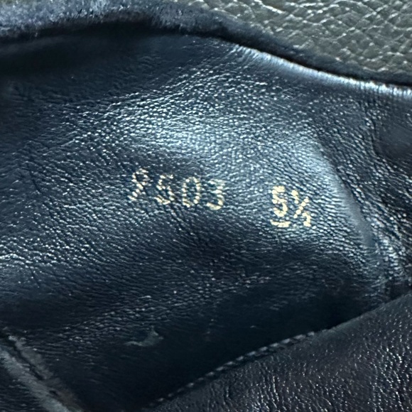 Jon Josef Navy Suede Ankle Cuff Bootie Size 5.5 - Picture 6 of 9